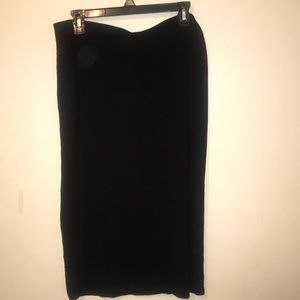 Black Pencil Skirt (L)